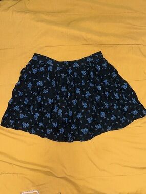 american eagle floral mini skirt
